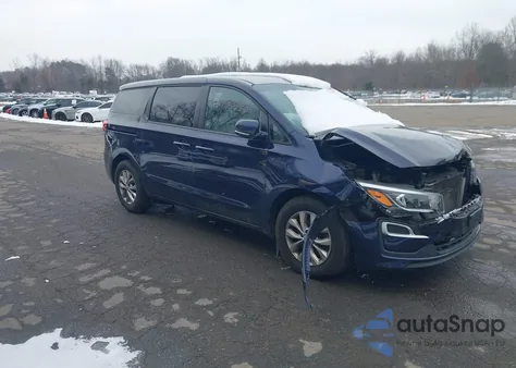 2021 Kia Sedona Lx из США, поврежденный, VIN KNDMB5C10M6668560